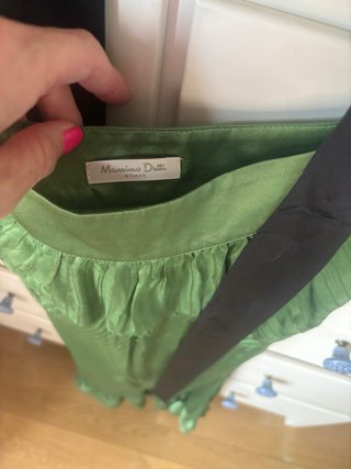 Vestido Massimo Dutti Verde