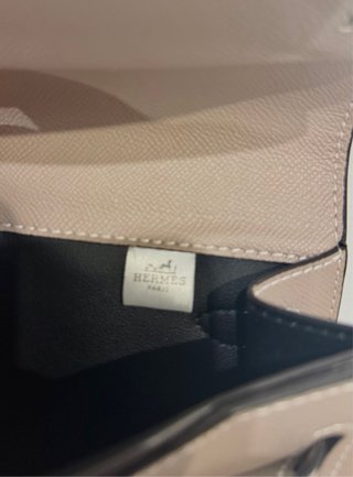 Bolso de mano Hermès Beige/Marrón