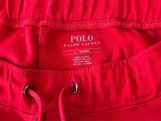 Pantalón Chándal Rojo Polo Ralph Lauren Jogger