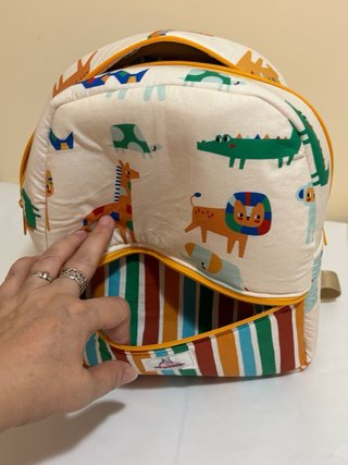 Mochila infantil hecha a mano