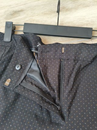 Pantalones Zara rectos doble enganche