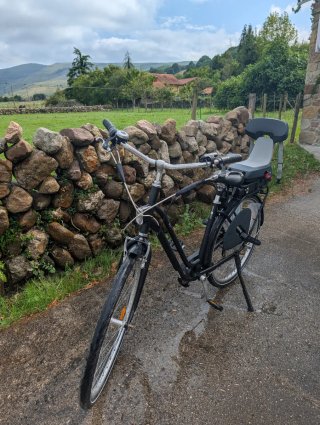 Bicicleta Eléctrica Elops 120E + Silla