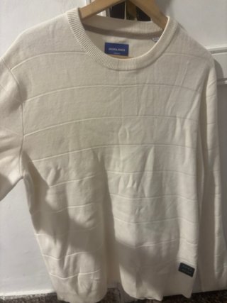 Jersey Jack&Jones Blanco Rayas