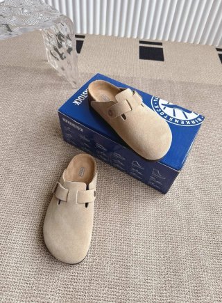Birkenstock Boston  NOVAS com etiqueta Bege 41
