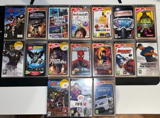 Lote de 15 Giochi PSP