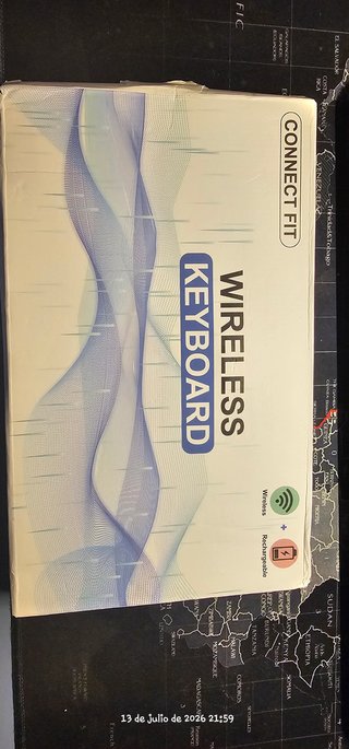 Teclado Bluetooth Blanco