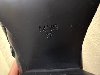 Botas de tacón negras para mujer