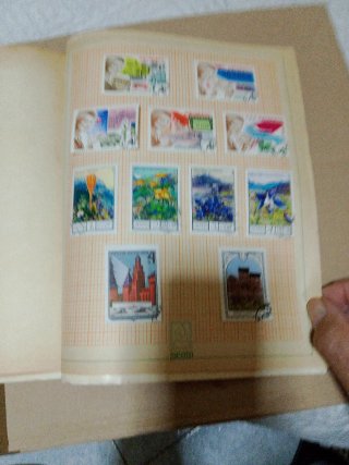 Vecchi francobolli Unione Sovietica CCCP