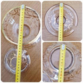 Ciotole da Punch vintage Oro 22k