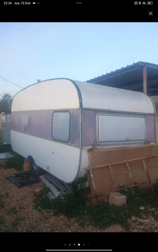 Caravana para restaurar