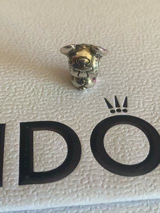 Abalorio Pandora Stitch Morado y Plateado