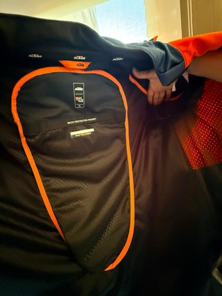 Chaqueta KTM Racing Team Azul y Naranja