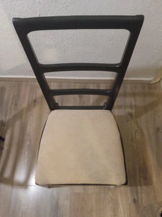 Set di 4 sedie di design artigianali in legno