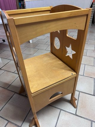 Torre di apprendimento Montessori in legno pieghevole