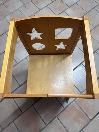 Torre di apprendimento Montessori in legno pieghevole