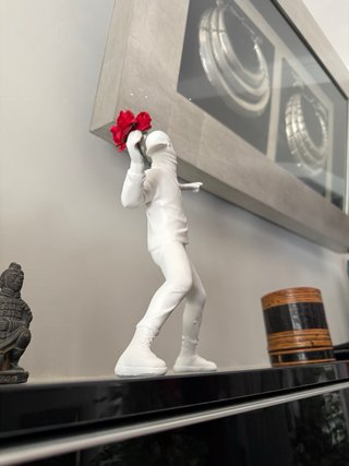 Statuetta decorativa Rage, the Flower Thrower