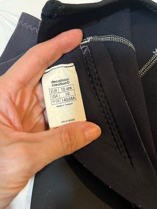 Traje neopreno Decathlon Talla 10