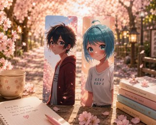 Marcapáginas Anime | 18 modelos | 2 euros unidad