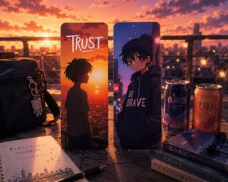 Marcapáginas Anime | 18 modelos | 2 euros unidad
