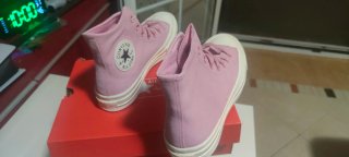 Converse Chuck 70 Hi Talla 37.5 Rosa