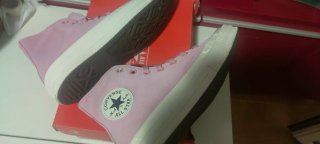 Converse Chuck 70 Hi Talla 37.5 Rosa