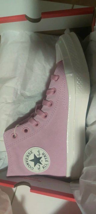 Converse Chuck 70 Hi Talla 37.5 Rosa