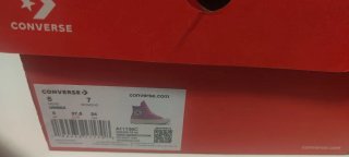 Converse Chuck 70 Hi Talla 37.5 Rosa