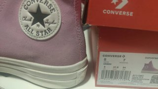 Converse Chuck 70 Hi Talla 37.5 Rosa