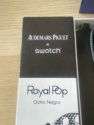 Reloj Swatch Royal Pop AP x Swatch