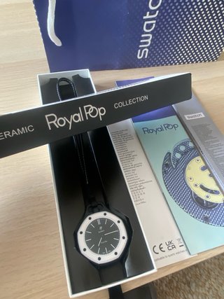 Reloj Swatch Royal Pop AP x Swatch