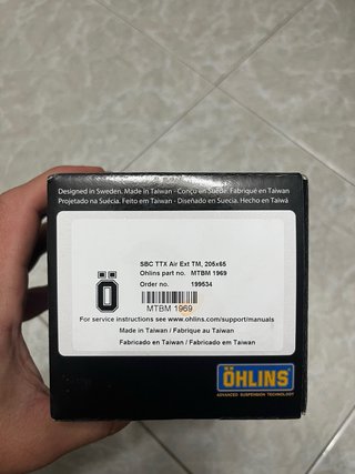 Amortiguador Ohlins TTX2 Air