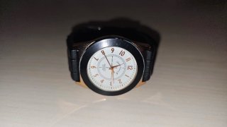 Reloj RACHEL bicolor dorado y plateado