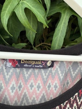 Blusa Desigual Multicolor Talla M