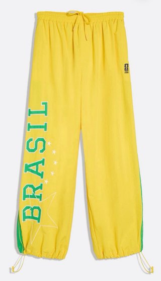 Pantalón Brasil Amarillo Talla M