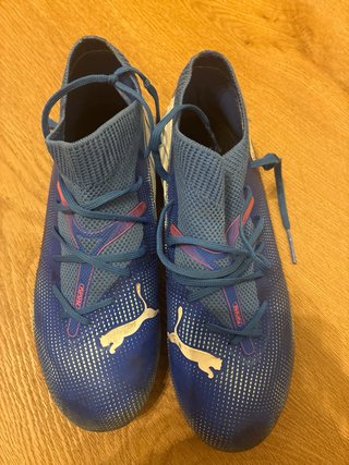 Botas de fútbol Puma azules