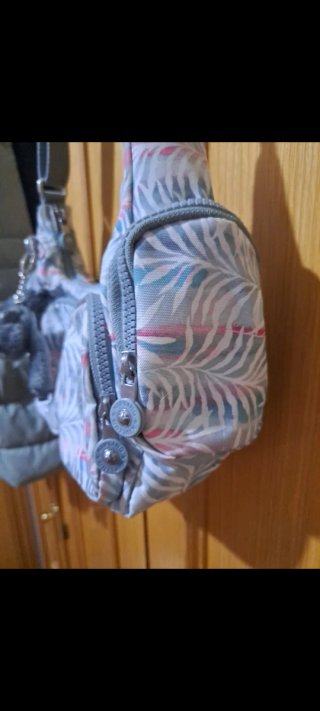 Bolso bandolera Kipling estampado