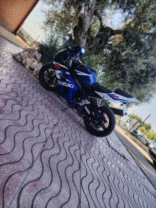 Suzuki GSX-R 600 K4 Azul/Blanco