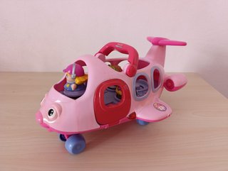 Avión Fisher-Price Little People Rosa