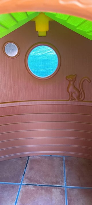 Casita de juegos infantil para jardín