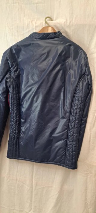 Chaqueta Modamoto Vintage Azul Hombre moto