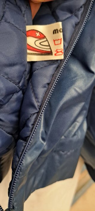 Chaqueta Modamoto Vintage Azul Hombre moto