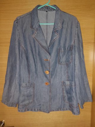 Chaqueta vaquera fina Talla L
