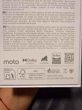 Motorola Edge 70 512GB Gris