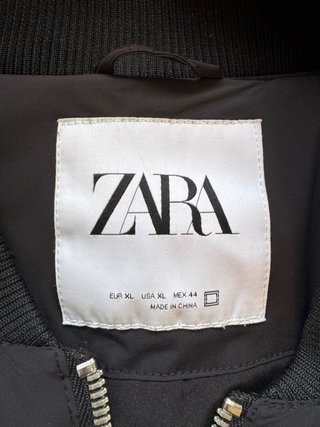 Chaqueta Bomber Zara Negra