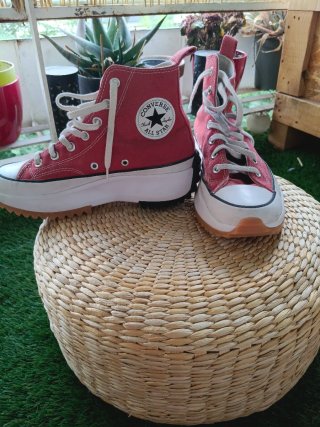 Zapatillas Converse Rojas Plataforma