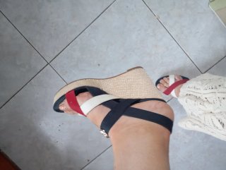 Sandalias cuña Tommy Hilfiger T.38