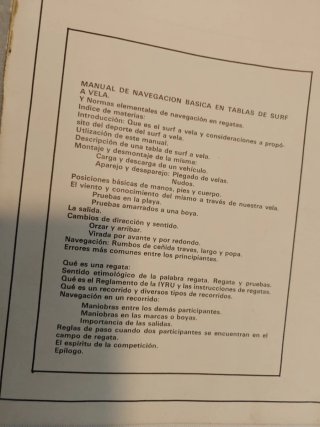 Manual Windsurf 1978