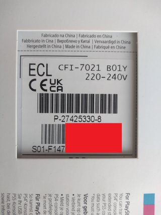 Consola PS5 Pro 2TB CFI-7021 Firmware 9.40/9.60