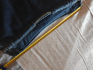 Falda pantalón vaquera azul