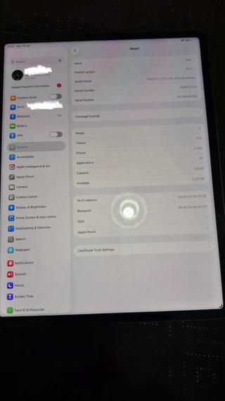 iPad Pro 12.9 5ª Gen 128GB Come Nuovo